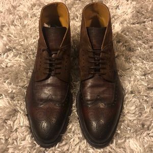 Magnanni brogue men’s boots